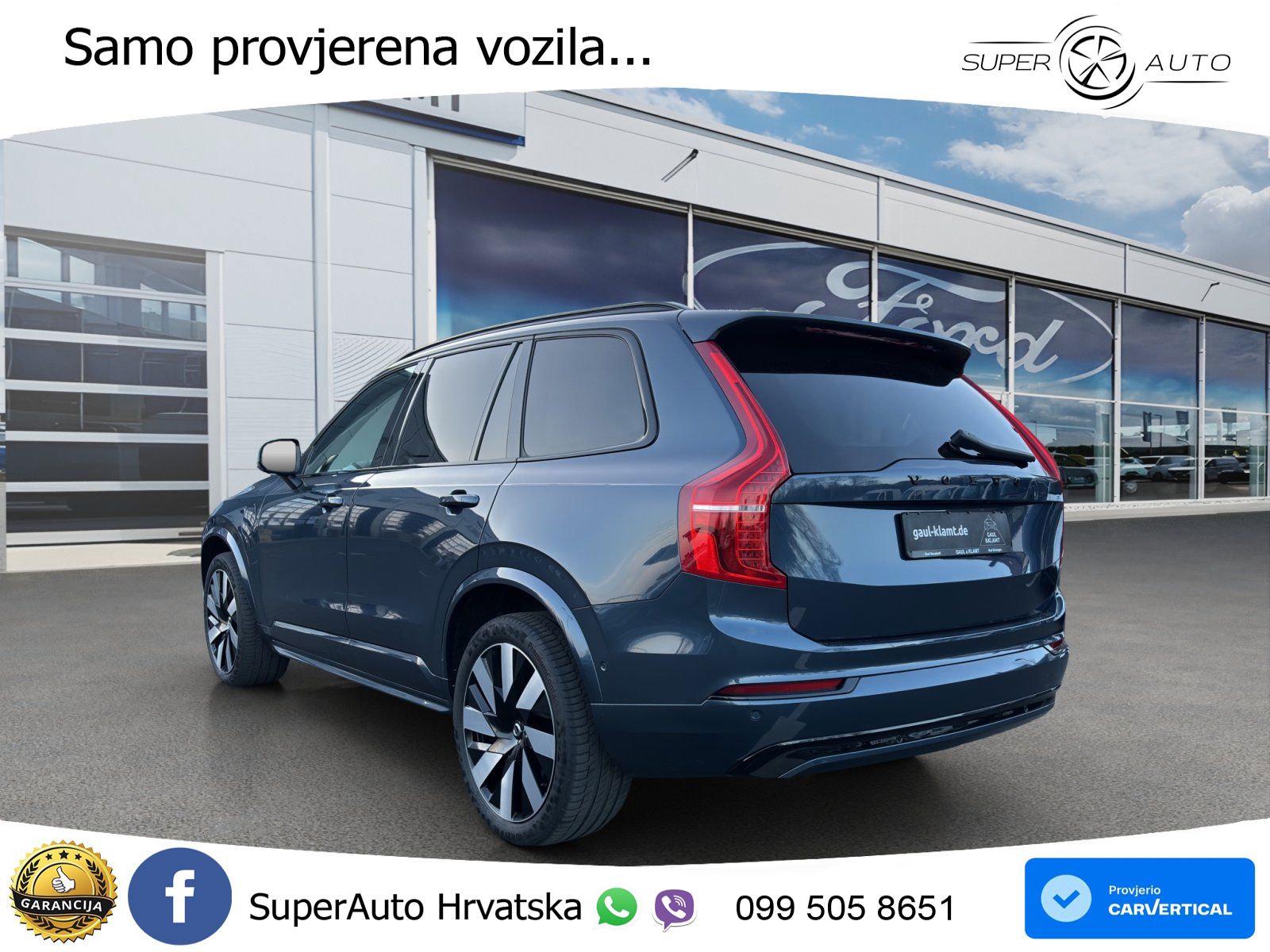 Volvo XC90 2.0 T8 AWD Automatic ACC+HEAD+4xGR SJED+360+PANO