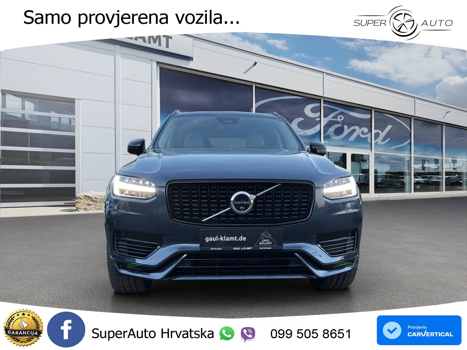 Volvo XC90 2.0 T8 AWD Automatic ACC+HEAD+4xGR SJED+360+PANO