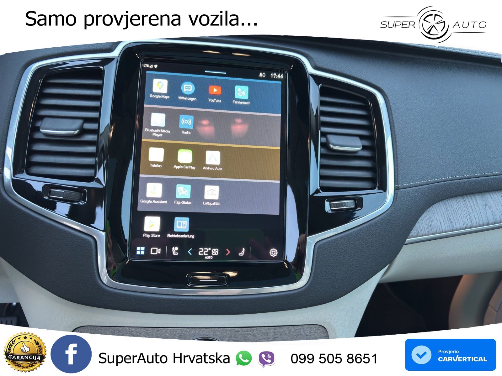 Volvo XC90 2.0 T8 AWD Automatic ACC+HEAD+4xGR SJED+360+PANO