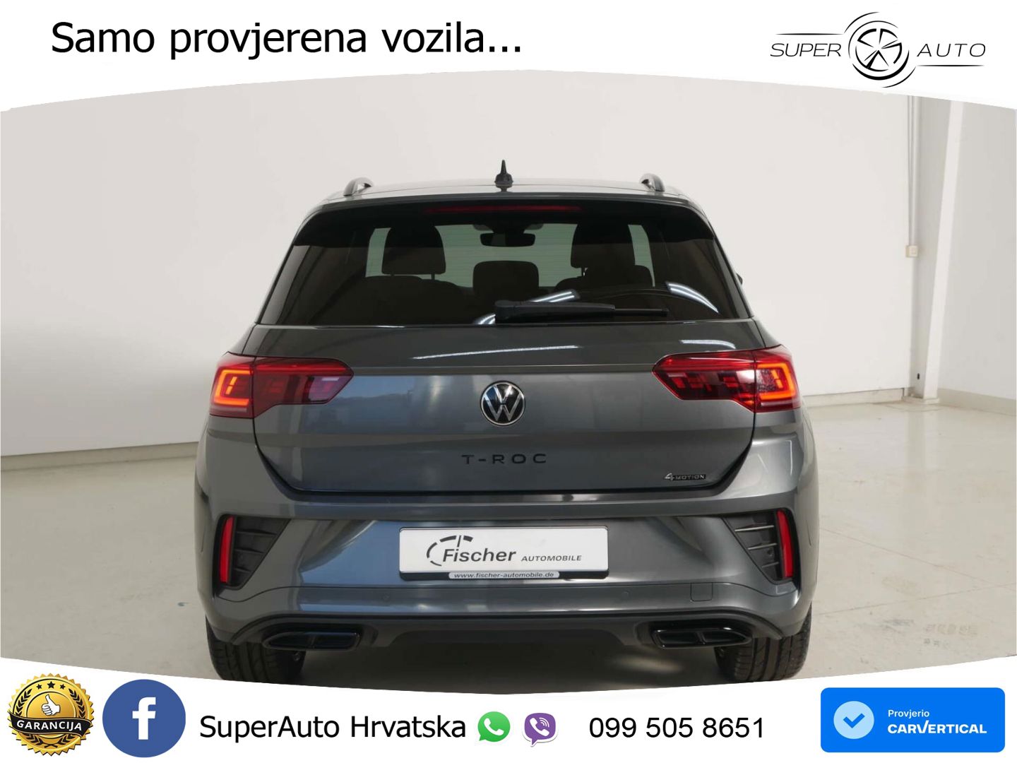 Volkswagen T-Roc I 2.0 TSI (190 KS) 4M DSG LED+GR SJED+ACC