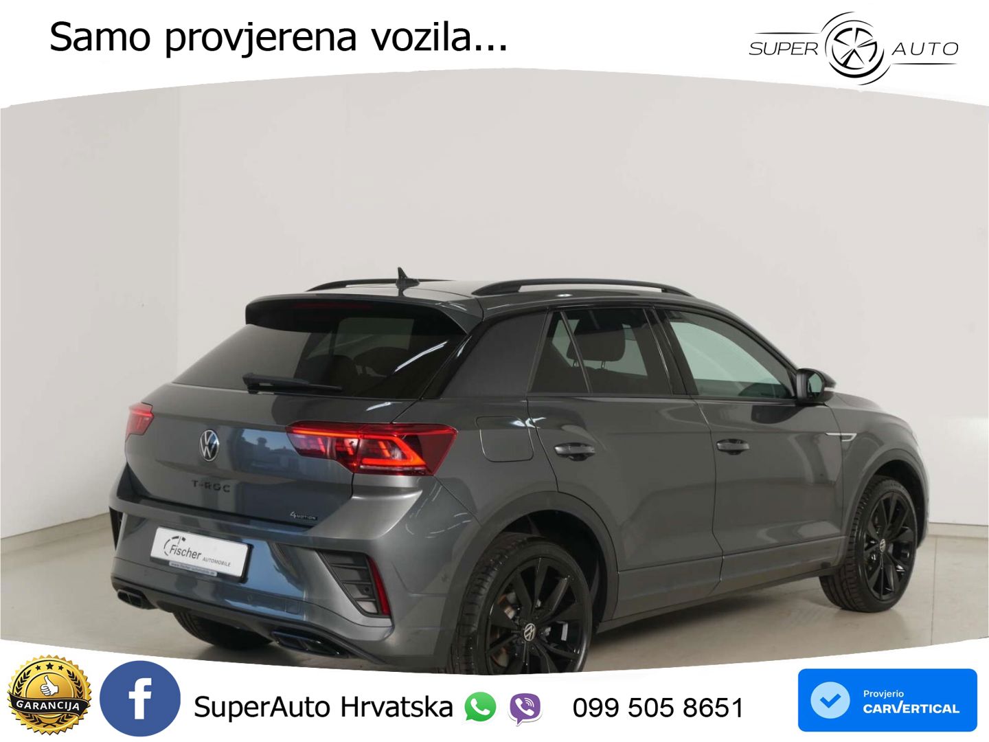 Volkswagen T-Roc I 2.0 TSI (190 KS) 4M DSG LED+GR SJED+ACC