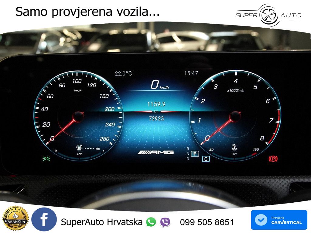 Mercedes-Benz AMG A 35 4MATIC AMG SPEEDSHIFT DCT LED+GR SJED+ACC