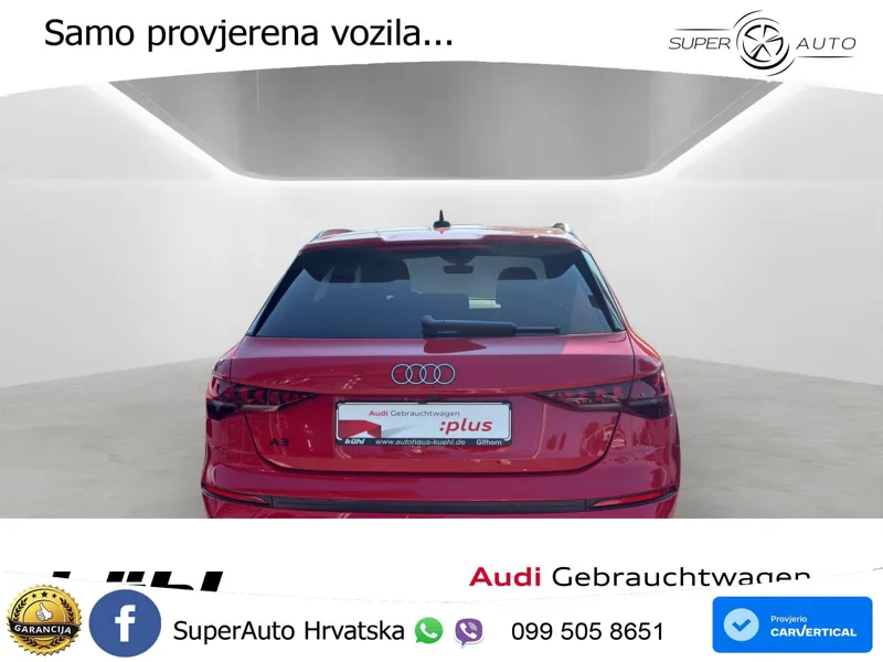 Audi A3 40 TFSIe (204 KS) S tronic advanced LED+GR SJED+ACC