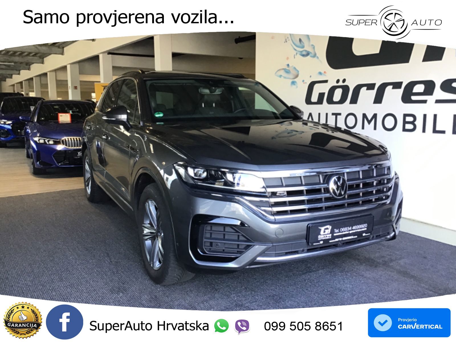 Volkswagen Touareg 3.0 V6 TDI (231 KS) 4MOTION Tiptronic R-Line LED+GR SJED+ACC