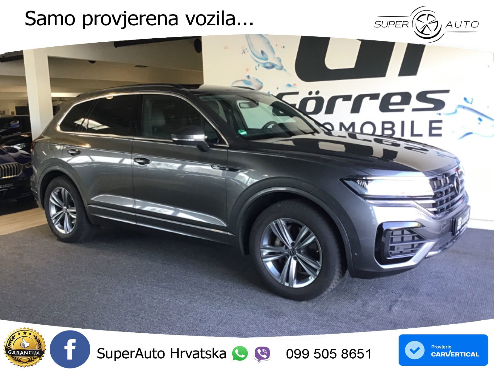 Volkswagen Touareg 3.0 V6 TDI (231 KS) 4MOTION Tiptronic R-Line LED+GR SJED+ACC