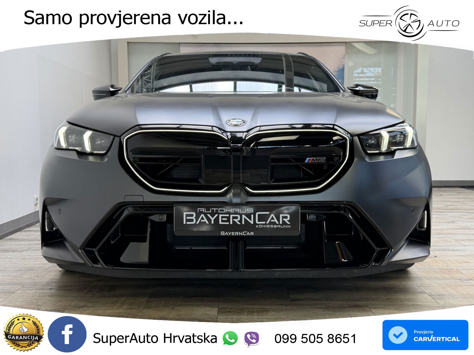 BMW M5 Touring 4.4 V8 (727 KS) xDrive Steptronic LED+GR SJED+ACC