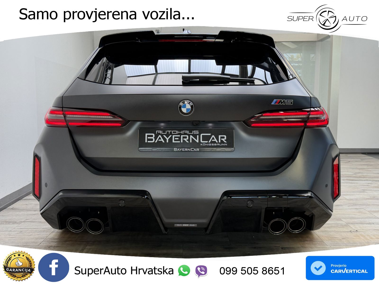 BMW M5 Touring 4.4 V8 (727 KS) xDrive Steptronic LED+GR SJED+ACC