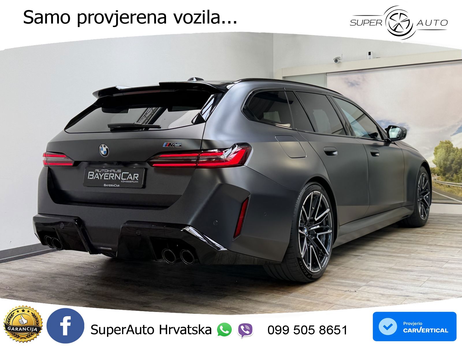 BMW M5 Touring 4.4 V8 (727 KS) xDrive Steptronic LED+GR SJED+ACC