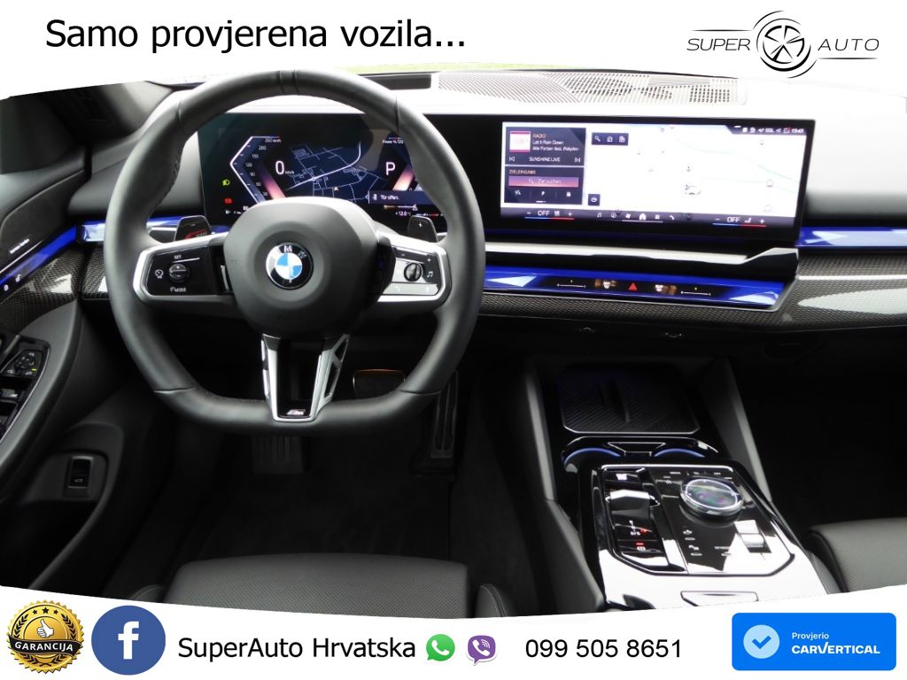 BMW 520d Touring (197 KS) xDrive Steptronic M Sport LED+GR SJED+ACC