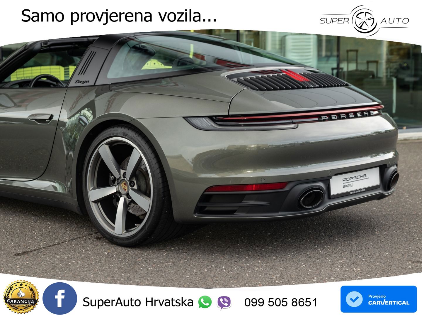 Porsche 911 Targa 4S 3.0 (450 KS) PDK