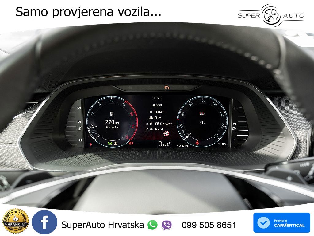 Škoda Octavia Combi 2.0 TDI (150 KS) DSG Selection LED+GR SJED+ACC