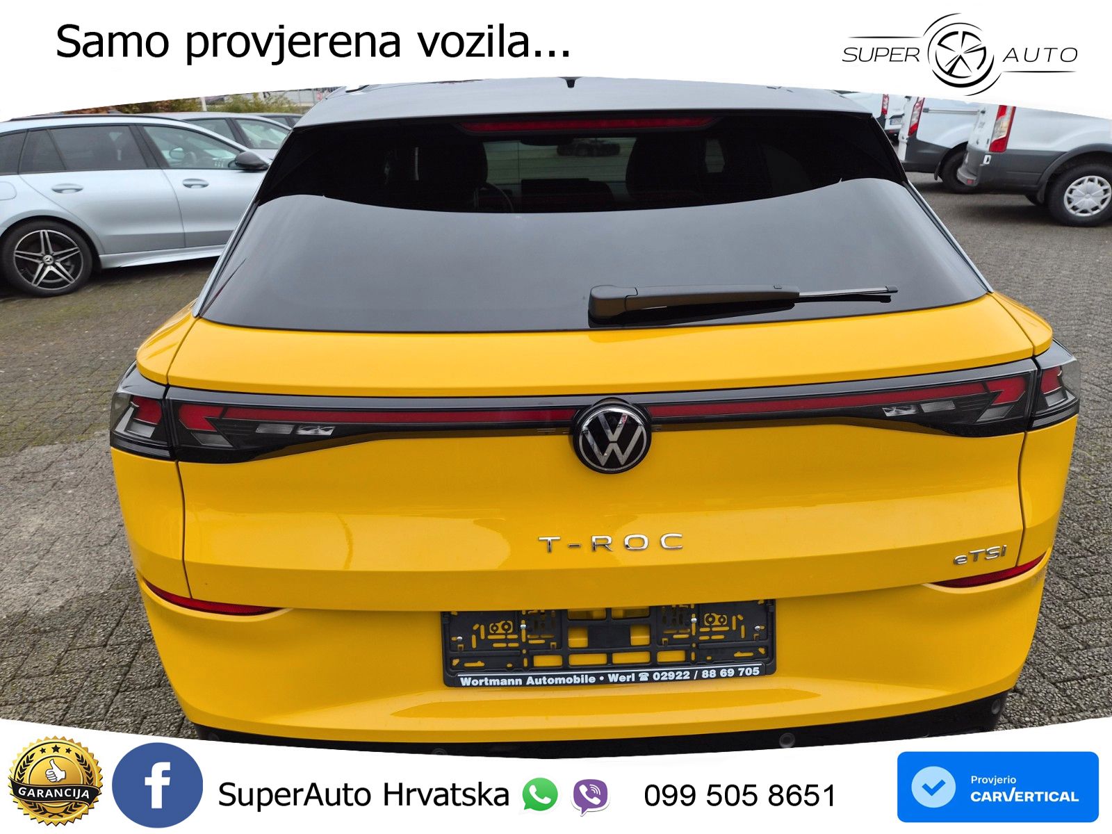 Volkswagen T-Roc 1.5 eTSI (150 KS)  DSG R-Line LED+GR SJED+ACC