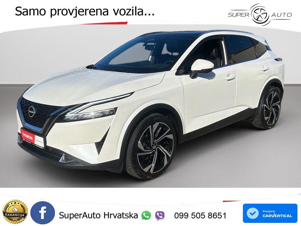 Nissan Qashqai 1.3 DIG-T (158 KS) Xtronic Tekna LED+GR SJED+ACC
