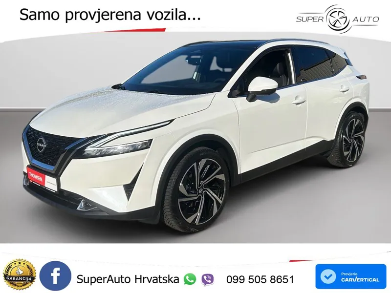 Nissan Qashqai 1.3 DIG-T (158 KS) Xtronic Tekna LED+GR SJED+ACC
