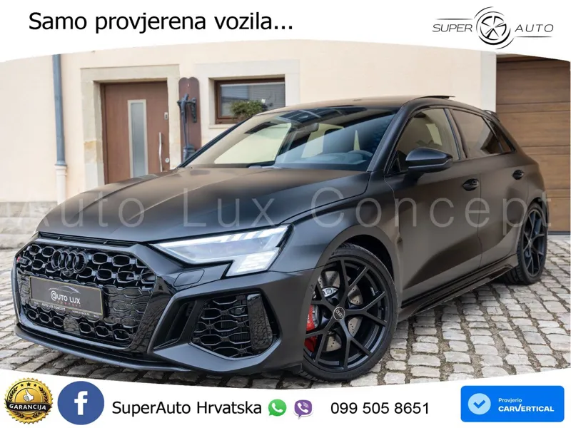 Audi RS3 Sportback 2.5 TFSI (400 KS) quattro S tronic