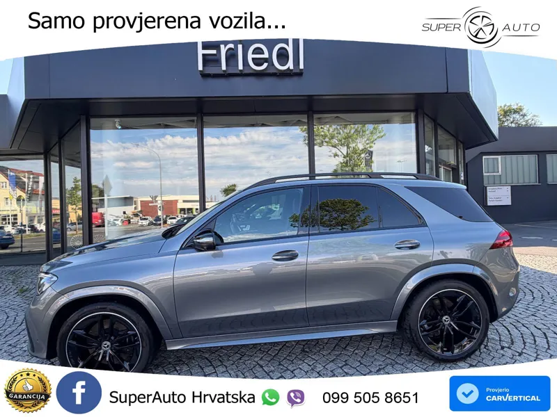 Mercedes GLE 450d (367 KS) EQ Boost 4MATIC 9G-TRONIC AMG ACC+HEAD+GR SJED+360+PANO