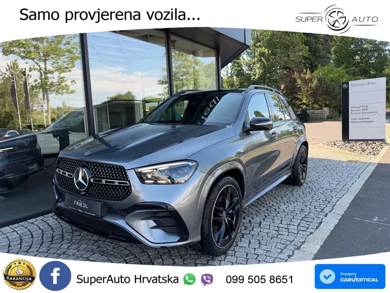 Mercedes GLE 450d (367 KS) EQ Boost 4MATIC 9G-TRONIC AMG ACC+HEAD+GR SJED+360+PANO