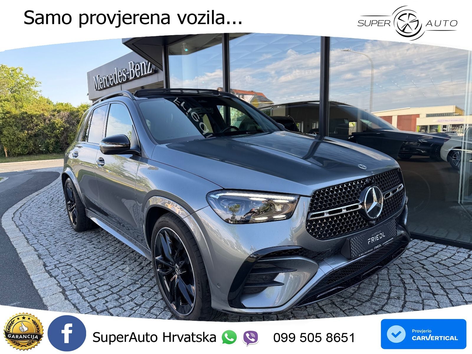 Mercedes GLE 450d (367 KS) EQ Boost 4MATIC 9G-TRONIC AMG ACC+HEAD+GR SJED+360+PANO