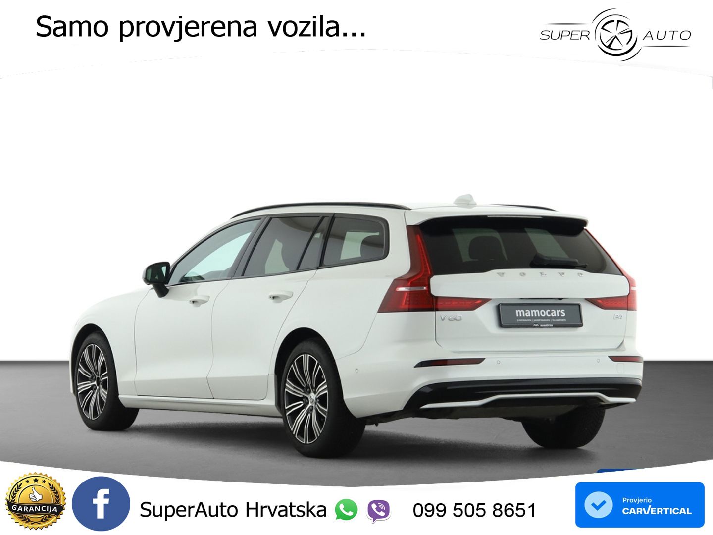 Volvo V60 2.0 B4 Benzin DCT LED+GR SJED+ACC