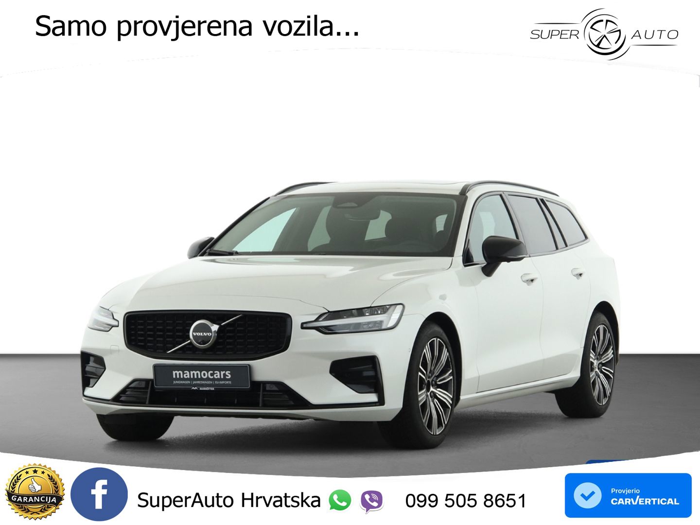 Volvo V60 2.0 B4 Benzin DCT LED+GR SJED+ACC