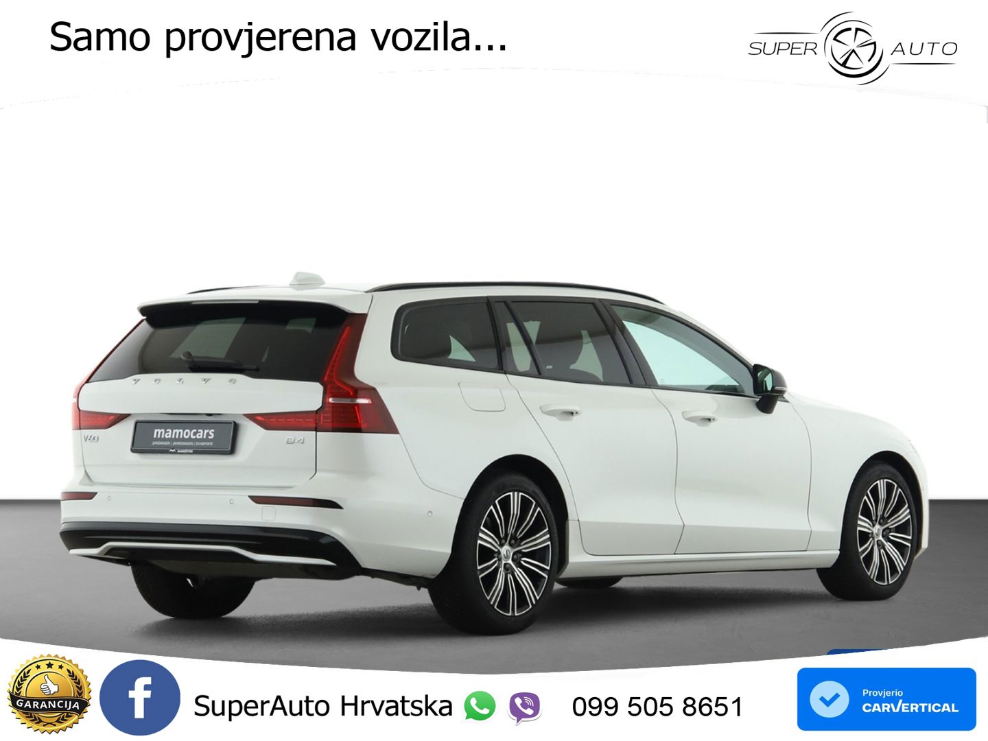Volvo V60 2.0 B4 Benzin DCT LED+GR SJED+ACC