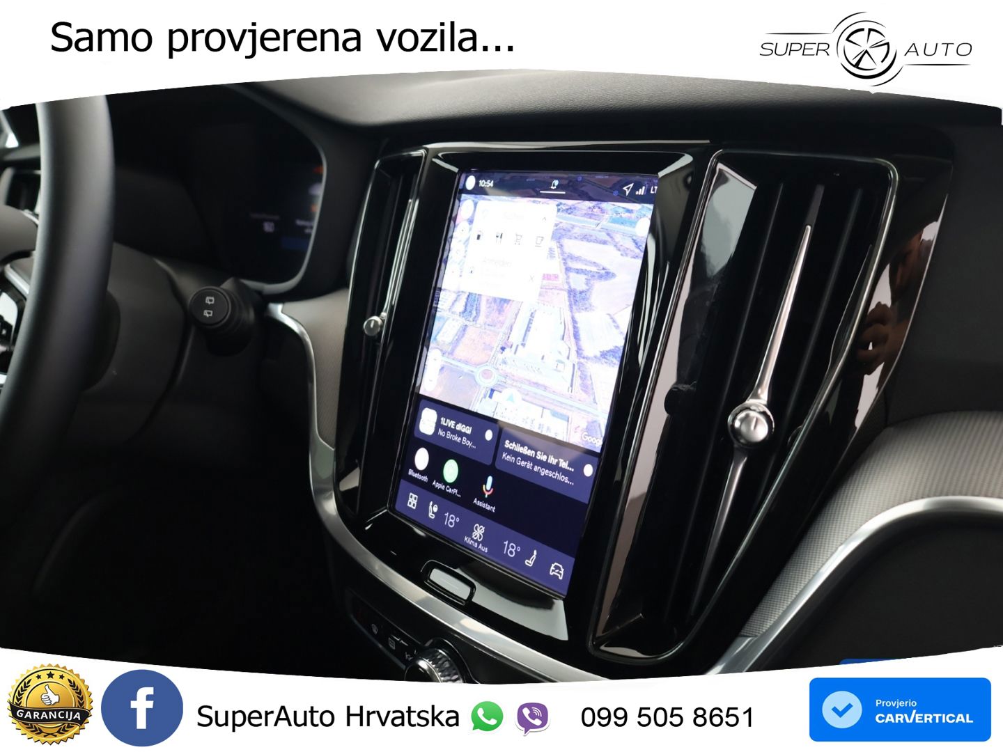Volvo V60 2.0 B4 Benzin DCT LED+GR SJED+ACC