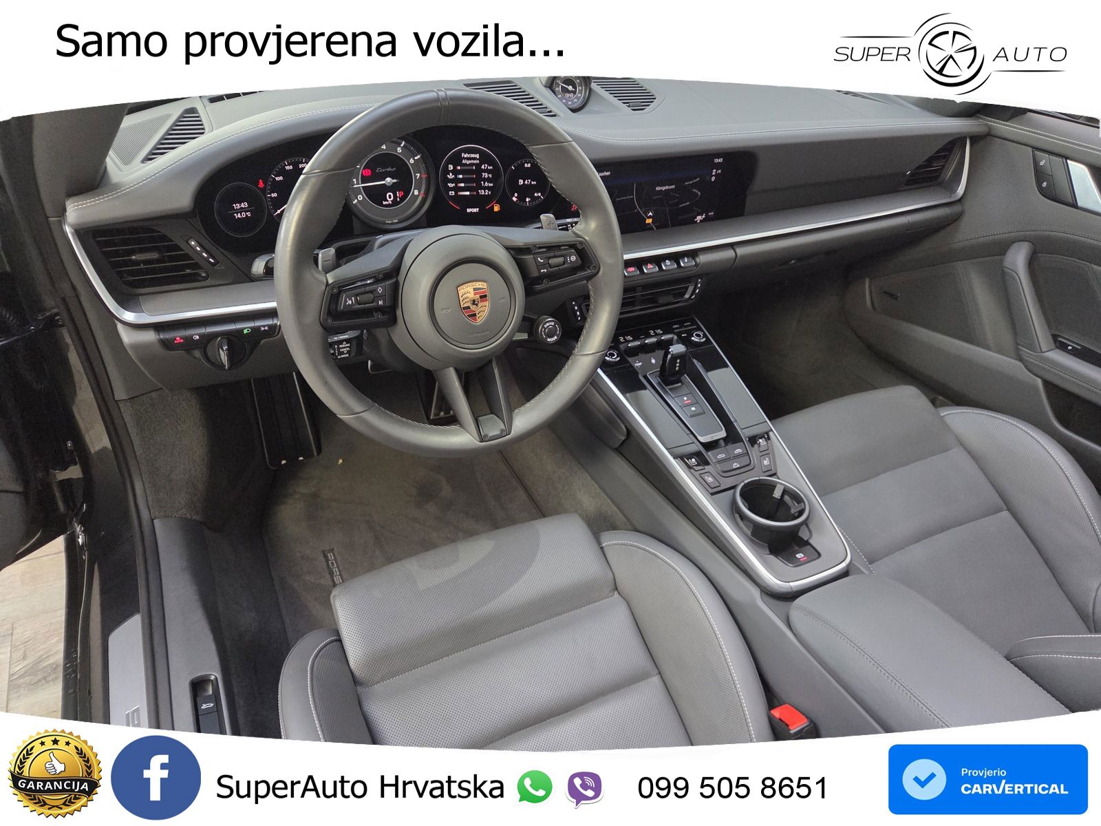 Porsche 911 Turbo Cabriolet 3.8 (580 KS) PDK LED+GR SJED+ACC