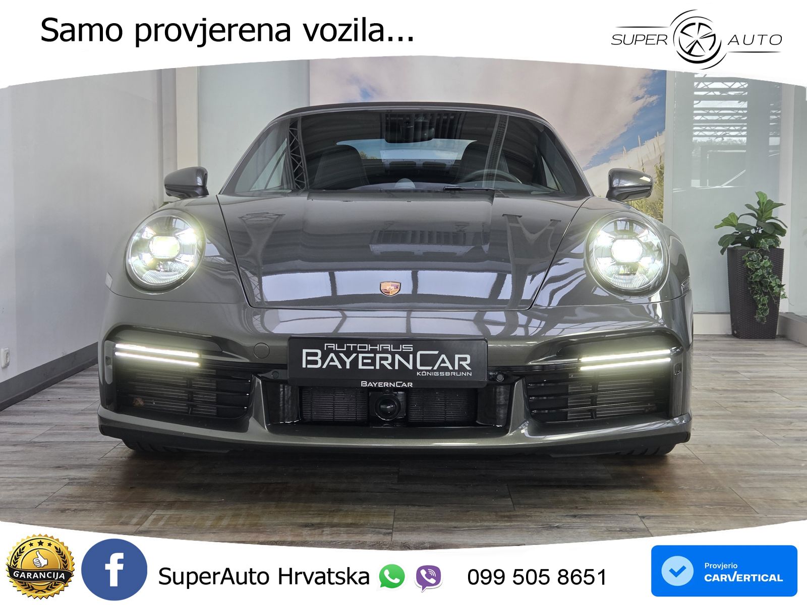 Porsche 911 Turbo Cabriolet 3.8 (580 KS) PDK LED+GR SJED+ACC