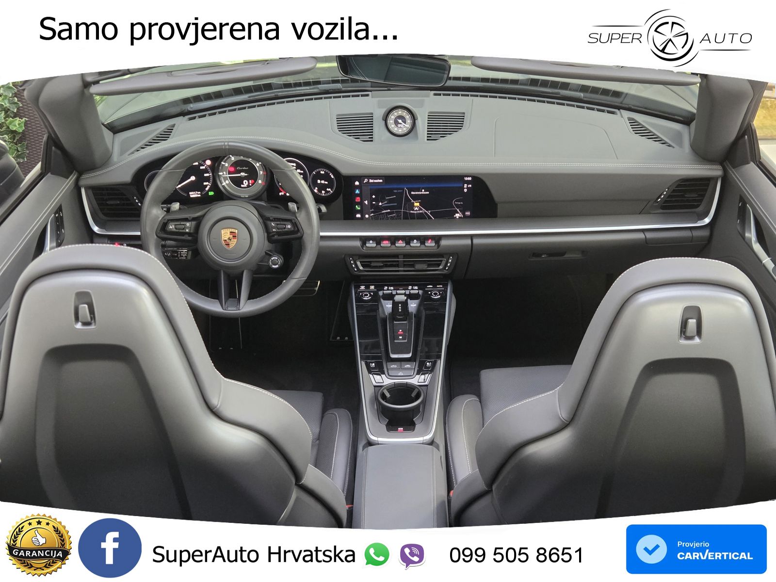 Porsche 911 Turbo Cabriolet 3.8 (580 KS) PDK LED+GR SJED+ACC