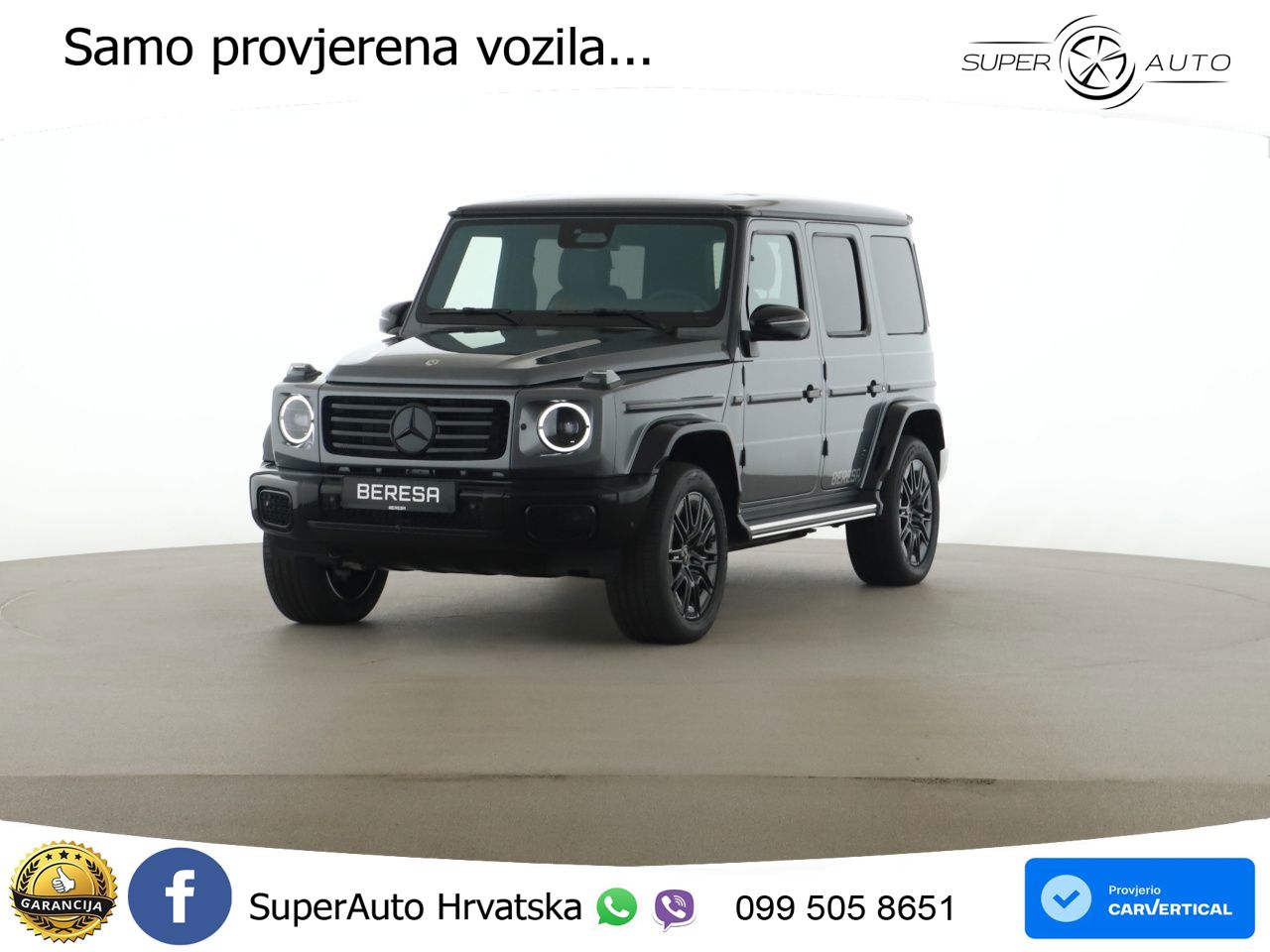 Mercedes G 580 EQ Long 116 kWh (587 KS) 4MATIC Exclusive LED+ACC