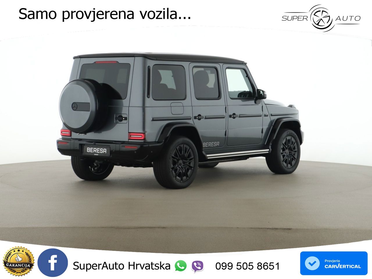 Mercedes G 580 EQ Long 116 kWh (587 KS) 4MATIC Exclusive LED+ACC