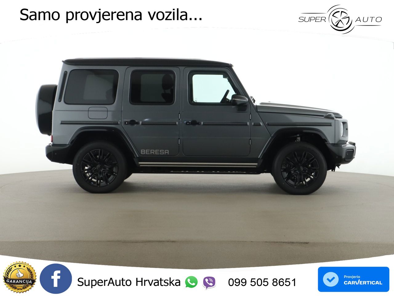 Mercedes G 580 EQ Long 116 kWh (587 KS) 4MATIC Exclusive LED+ACC