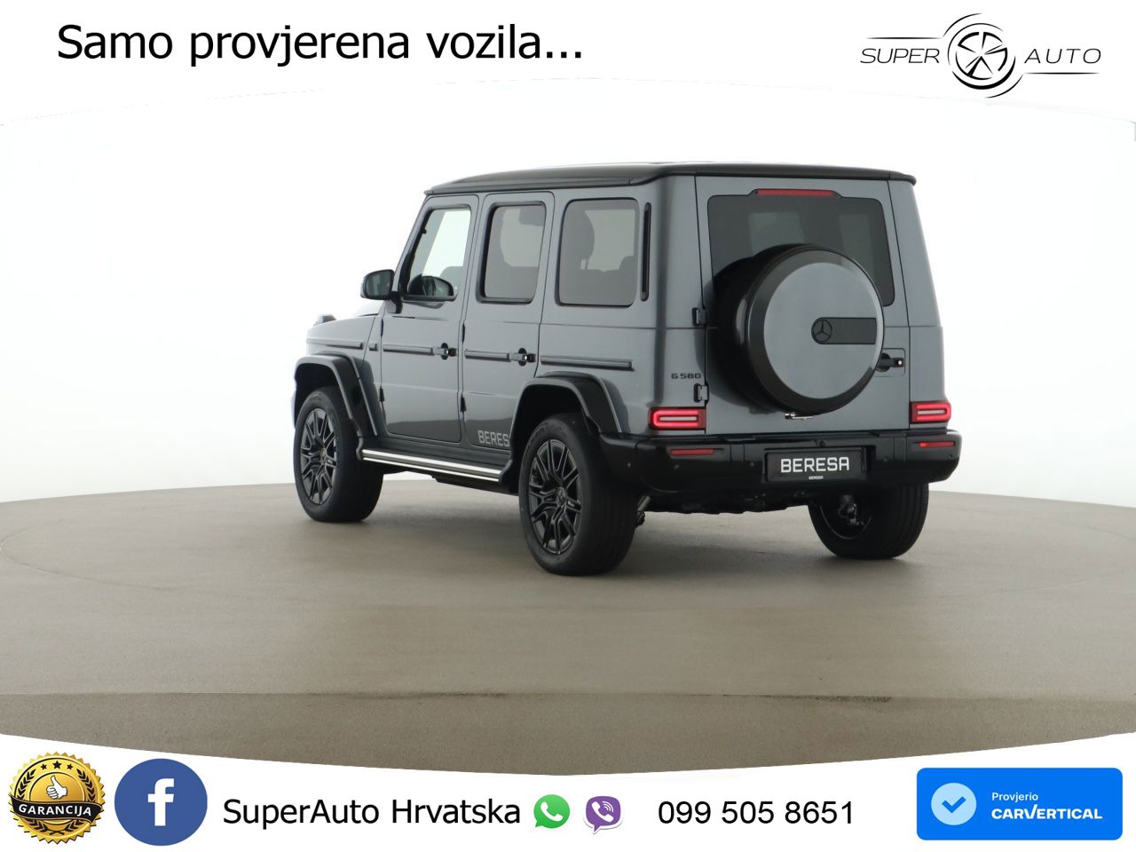 Mercedes G 580 EQ Long 116 kWh (587 KS) 4MATIC Exclusive LED+ACC