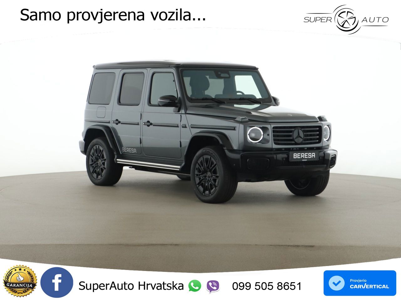 Mercedes G 580 EQ Long 116 kWh (587 KS) 4MATIC Exclusive LED+ACC