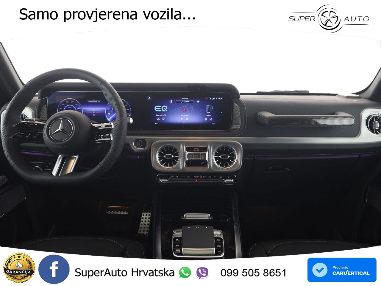 Mercedes G 580 EQ Long 116 kWh (587 KS) 4MATIC Exclusive LED+ACC