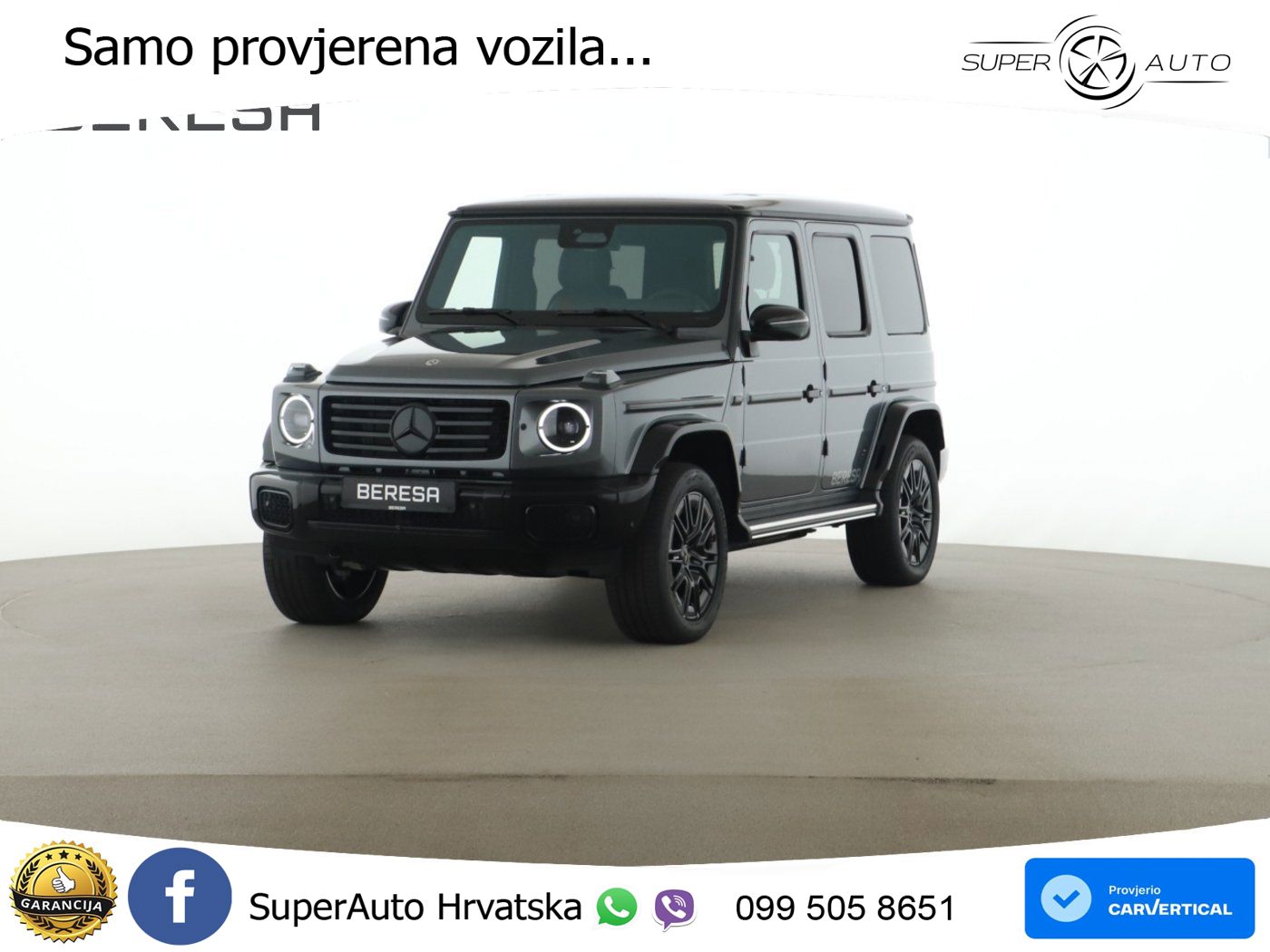 Mercedes G 580 EQ Long 116 kWh (587 KS) 4MATIC Exclusive LED+ACC