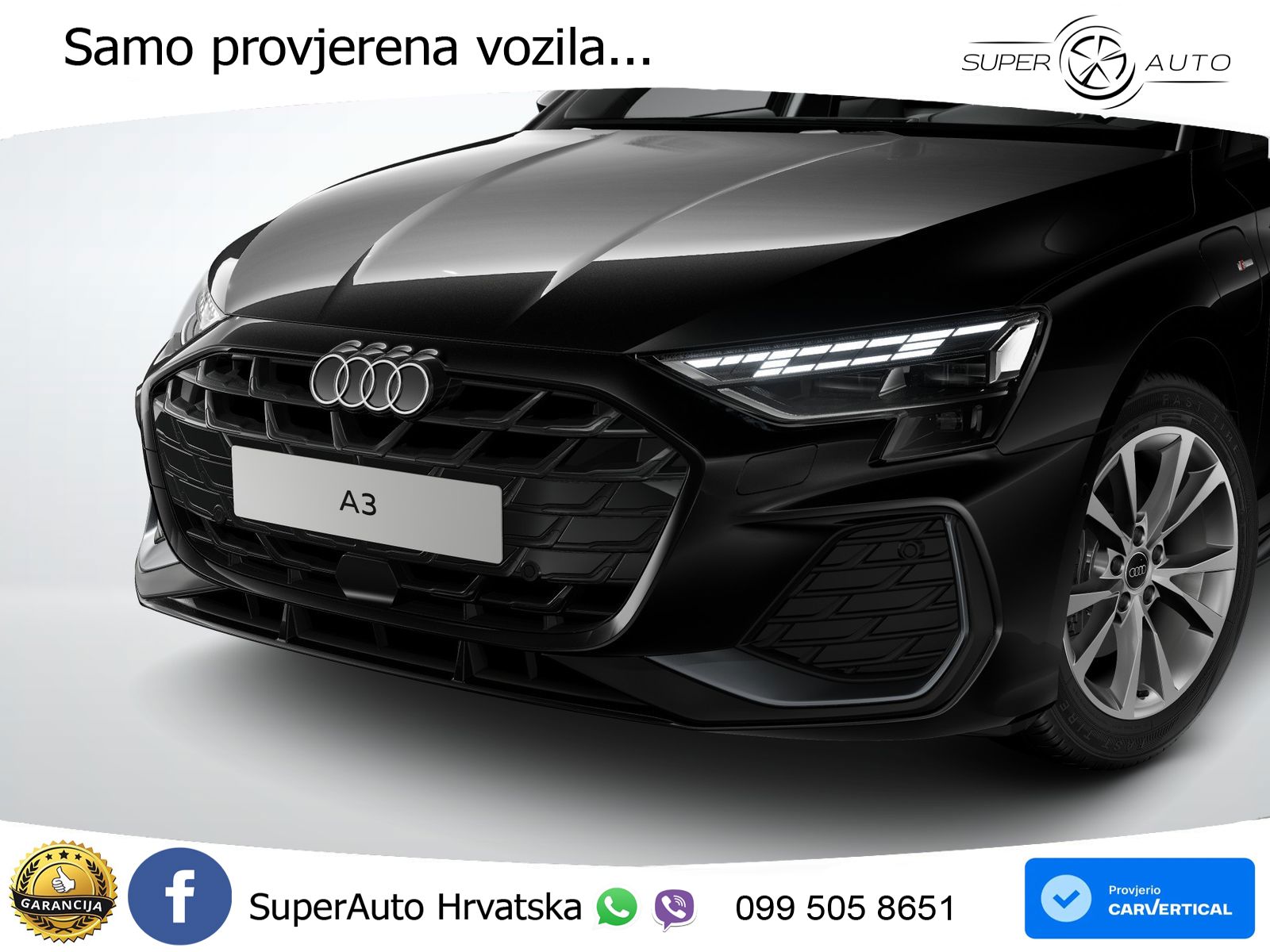Audi A3 Sportback 40 TFSI e (204 KS) Plug-in Hybrid S tronic S line LED+GR SJED+ACC