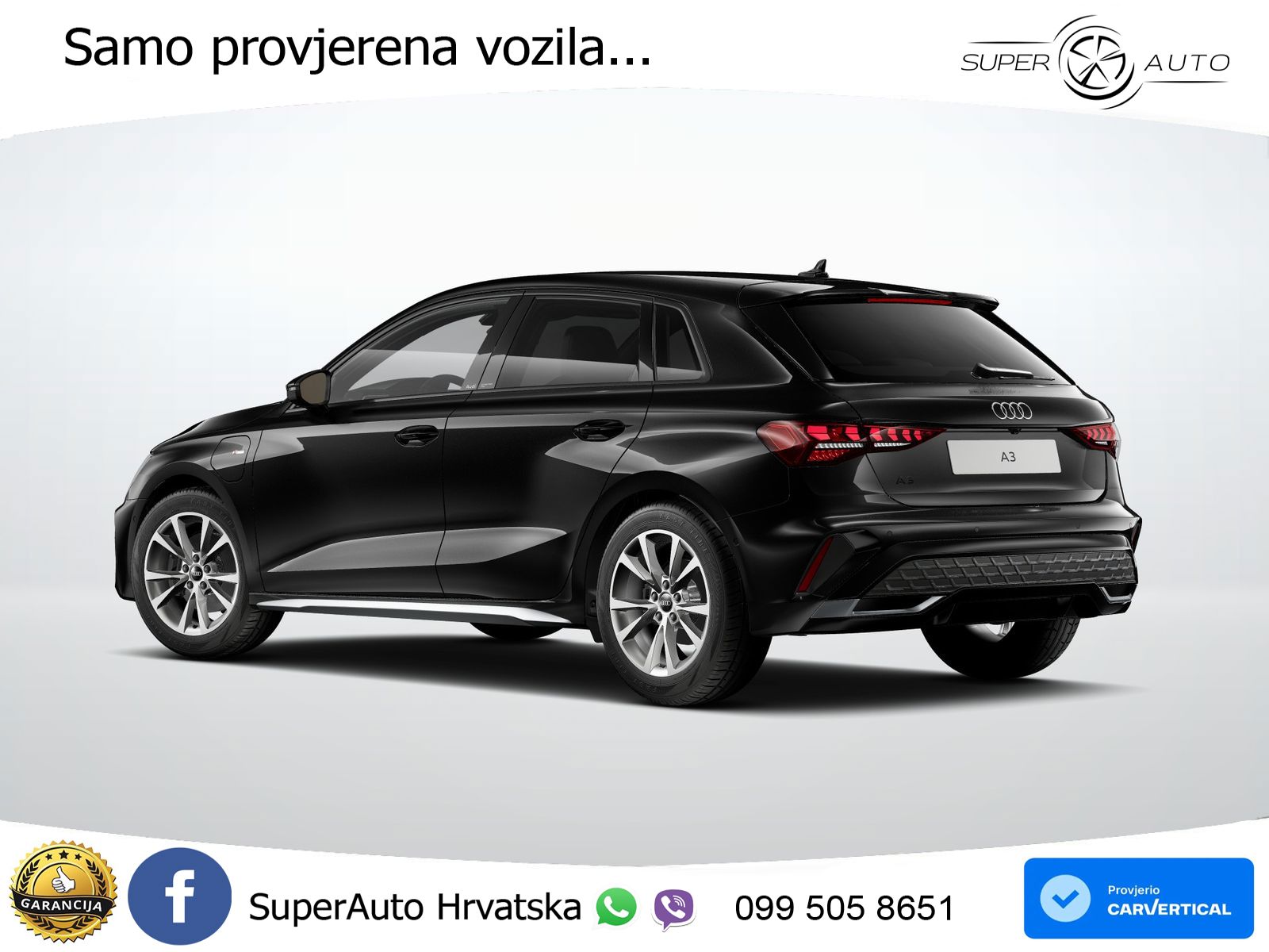 Audi A3 Sportback 40 TFSI e (204 KS) Plug-in Hybrid S tronic S line LED+GR SJED+ACC