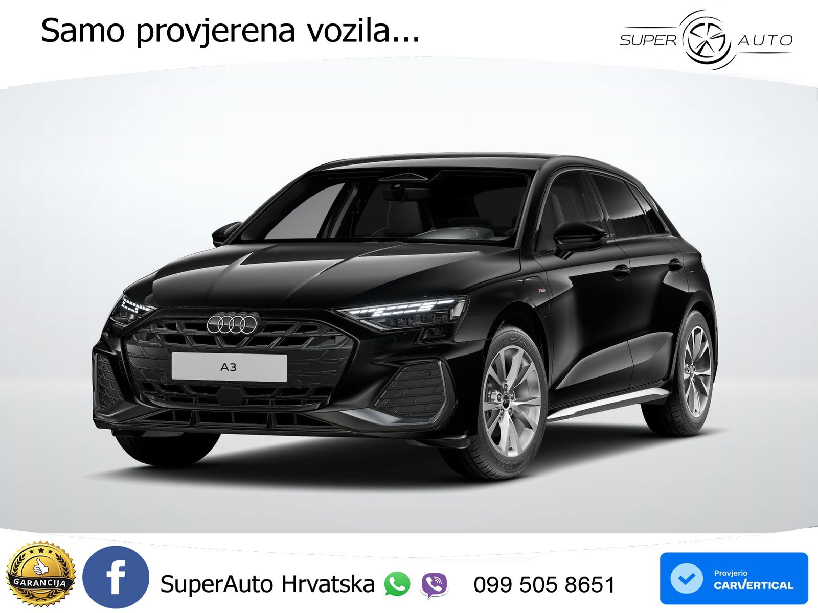Audi A3 Sportback 40 TFSI e (204 KS) Plug-in Hybrid S tronic S line LED+GR SJED+ACC