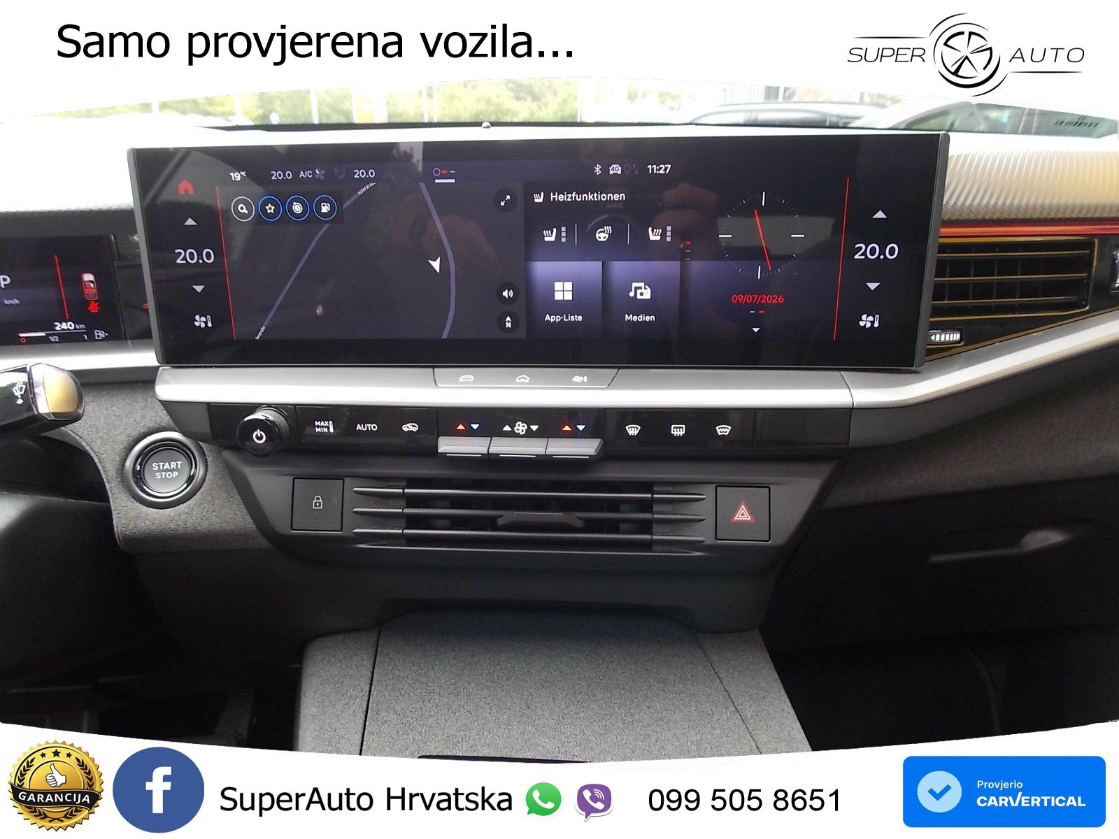 Opel Grandland 1.2 Turbo (145 KS) Hybrid eDCT GS LED+GR SJED+ACC