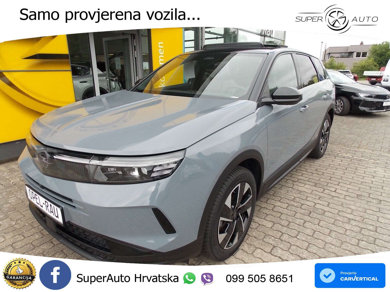 Opel Grandland 1.2 Turbo (145 KS) Hybrid eDCT GS LED+GR SJED+ACC