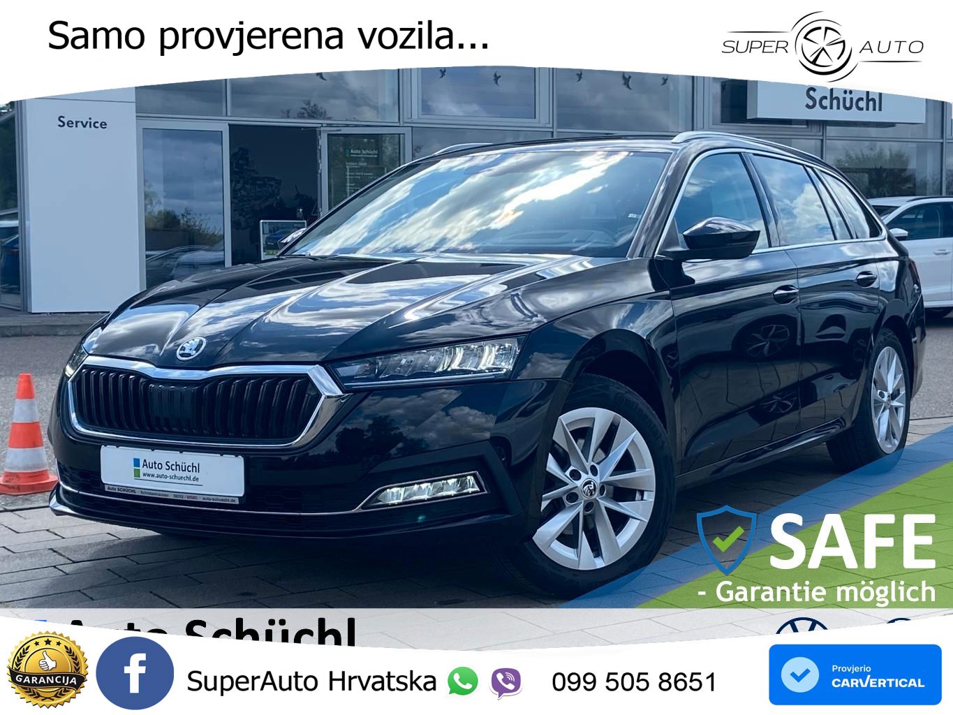 Škoda Octavia Combi 1.5 TSI EVO e-TEC (150 KS) DSG LED+GR SJED+ACC