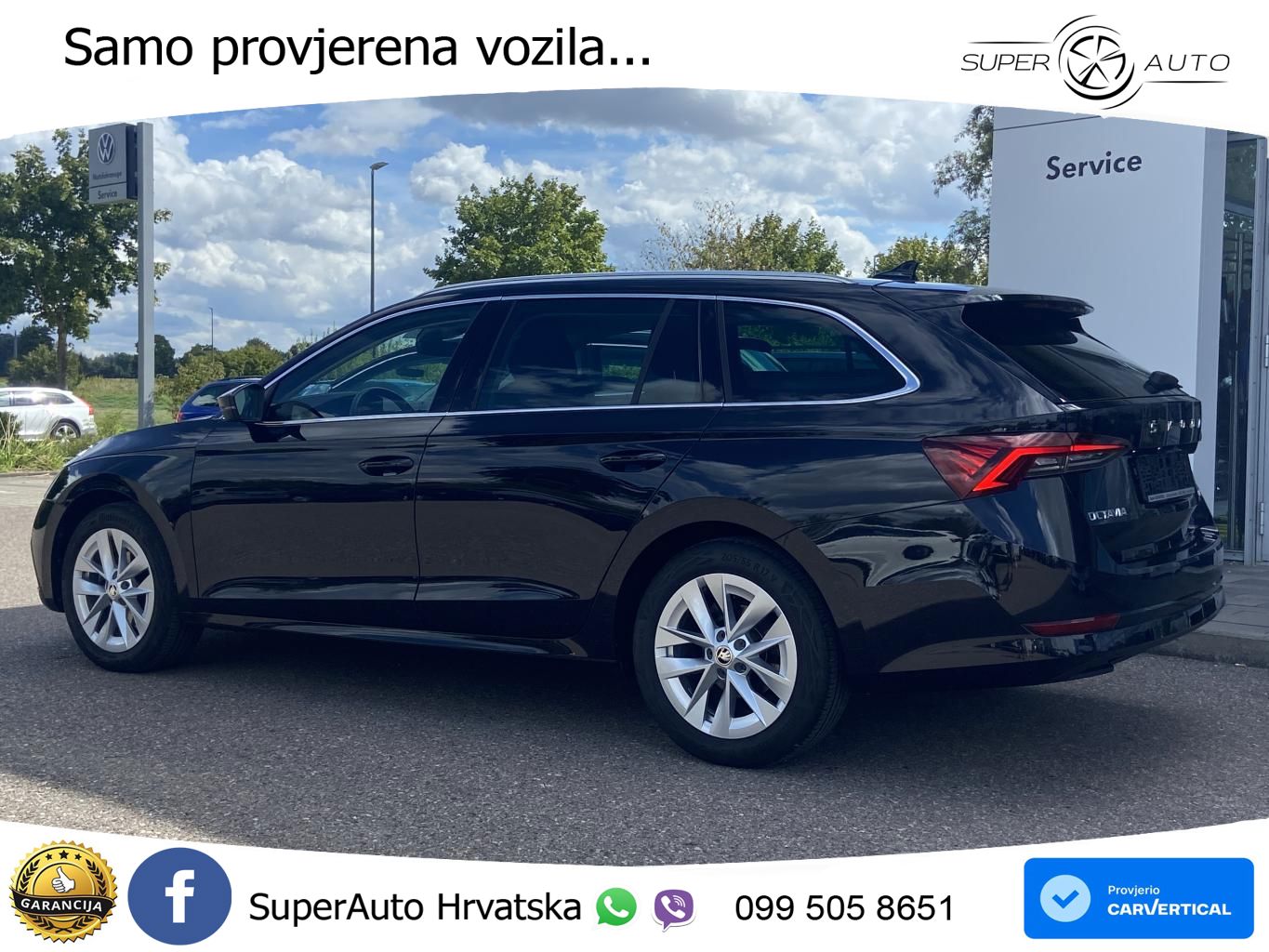 Škoda Octavia Combi 1.5 TSI EVO e-TEC (150 KS) DSG LED+GR SJED+ACC