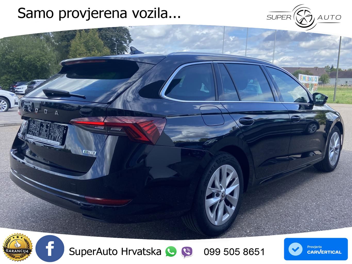 Škoda Octavia Combi 1.5 TSI EVO e-TEC (150 KS) DSG LED+GR SJED+ACC