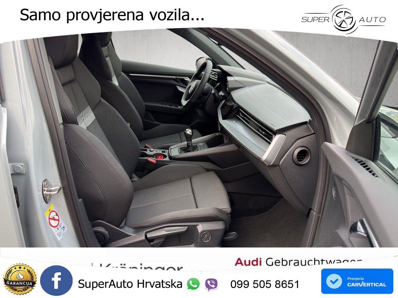 Audi A3 35 TFSI (150 KS) advanced LED+GR SJED+ACC