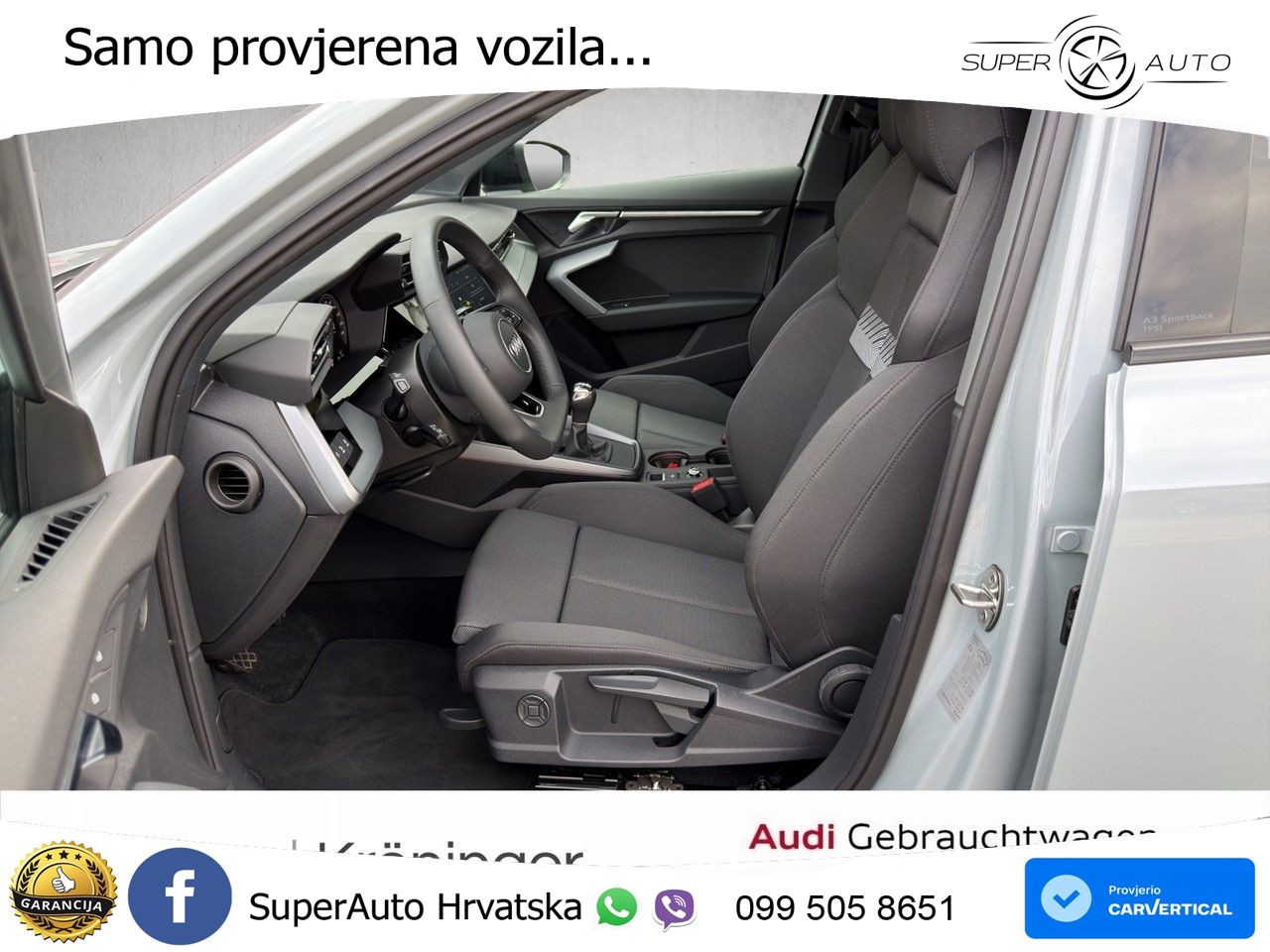 Audi A3 35 TFSI (150 KS) advanced LED+GR SJED+ACC