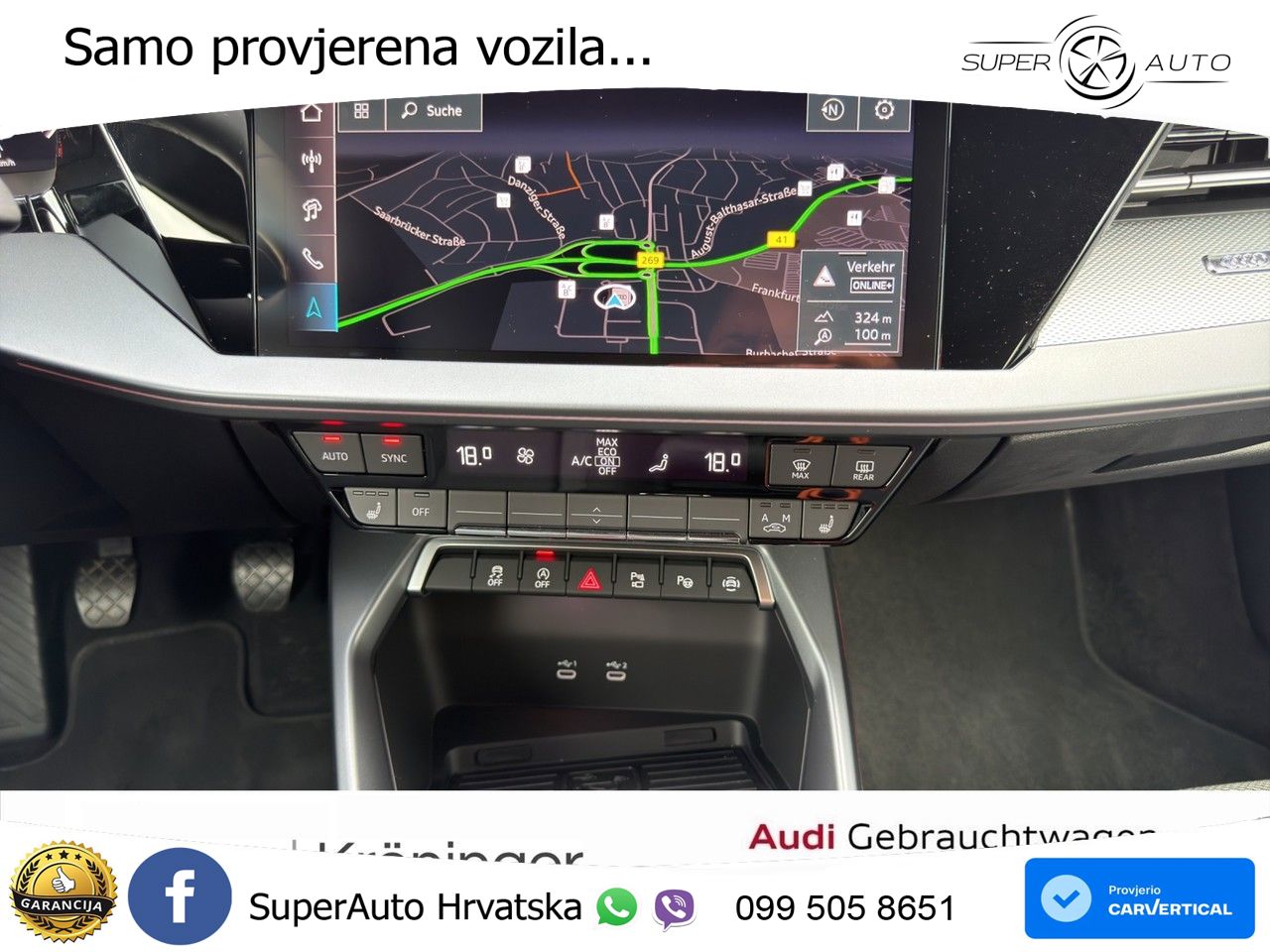 Audi A3 35 TFSI (150 KS) advanced LED+GR SJED+ACC