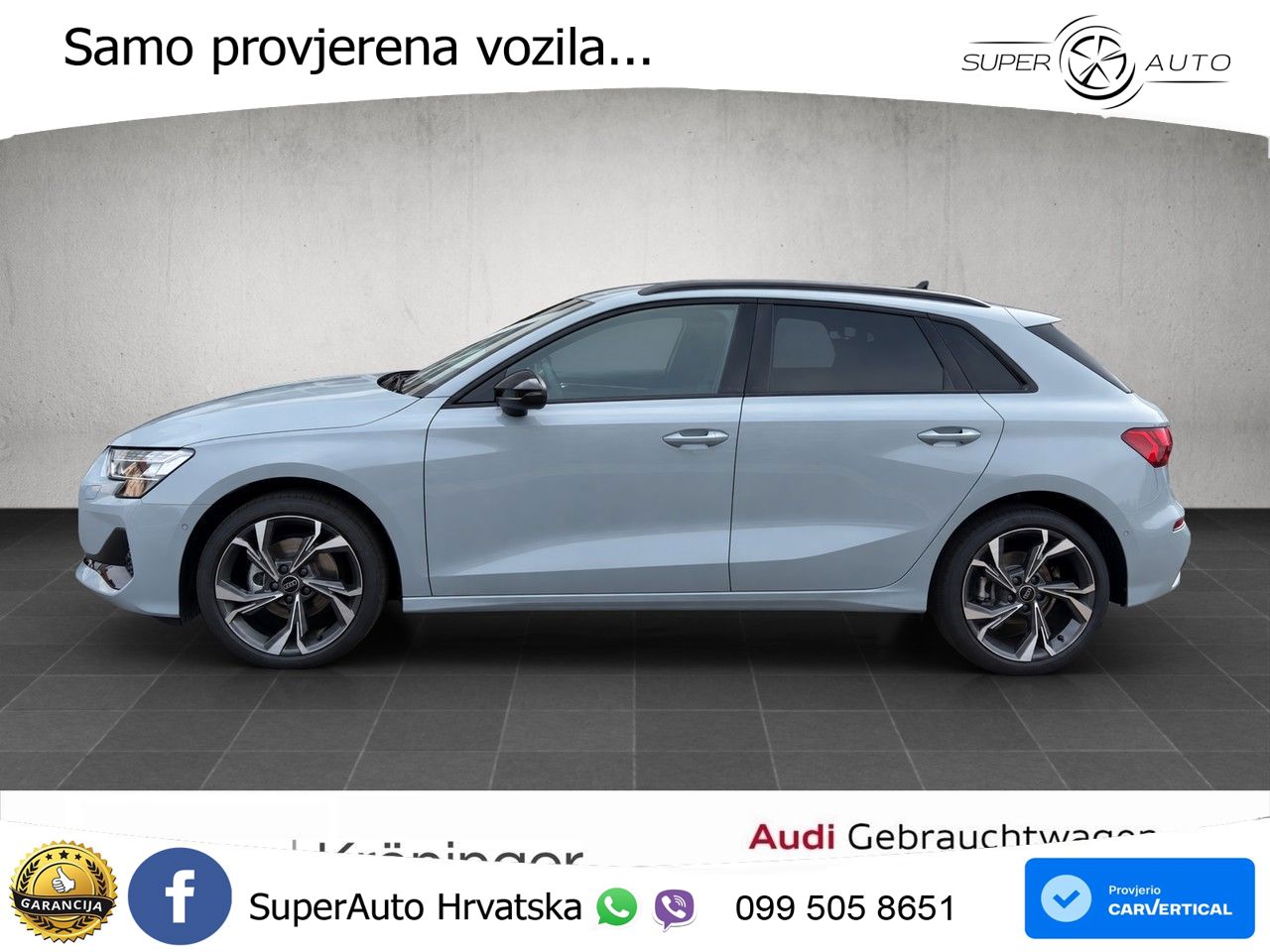 Audi A3 35 TFSI (150 KS) advanced LED+GR SJED+ACC