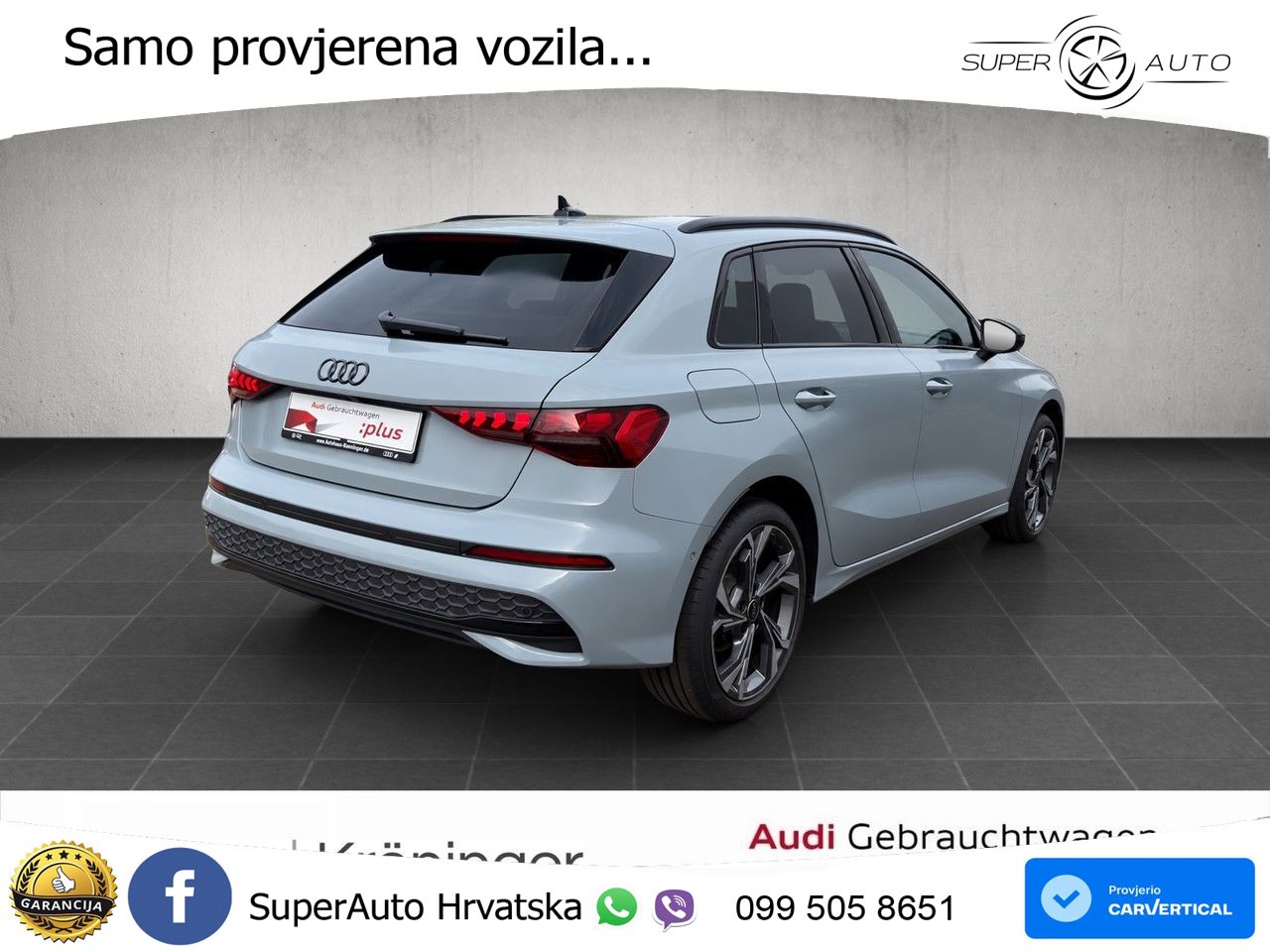 Audi A3 35 TFSI (150 KS) advanced LED+GR SJED+ACC
