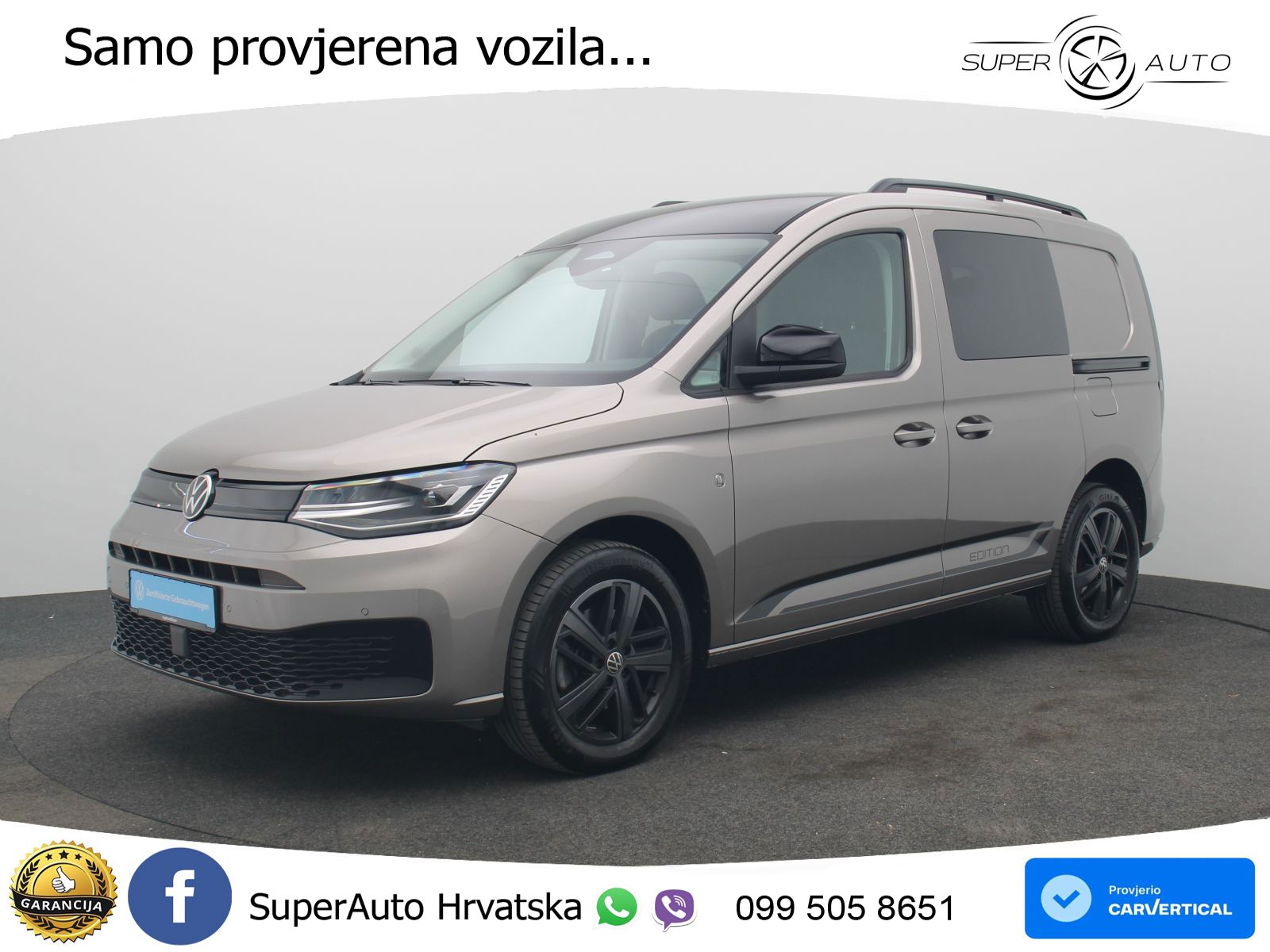 Volkswagen Caddy Kombi Flexible DSG/ CarPlay, LED, RFK, SHZ 122 KS